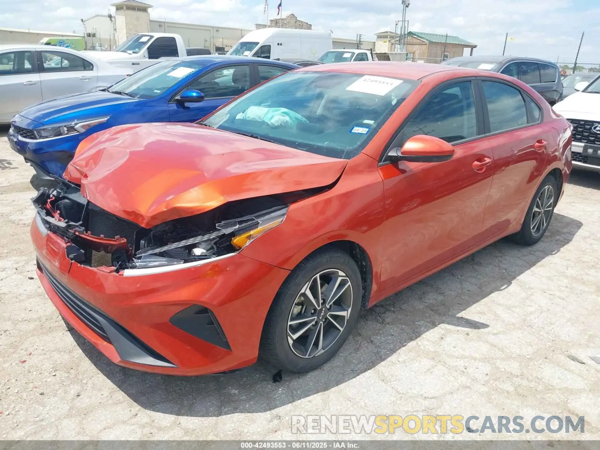 2 Photograph of a damaged car 3KPF24AD9PE627813 KIA FORTE 2023
