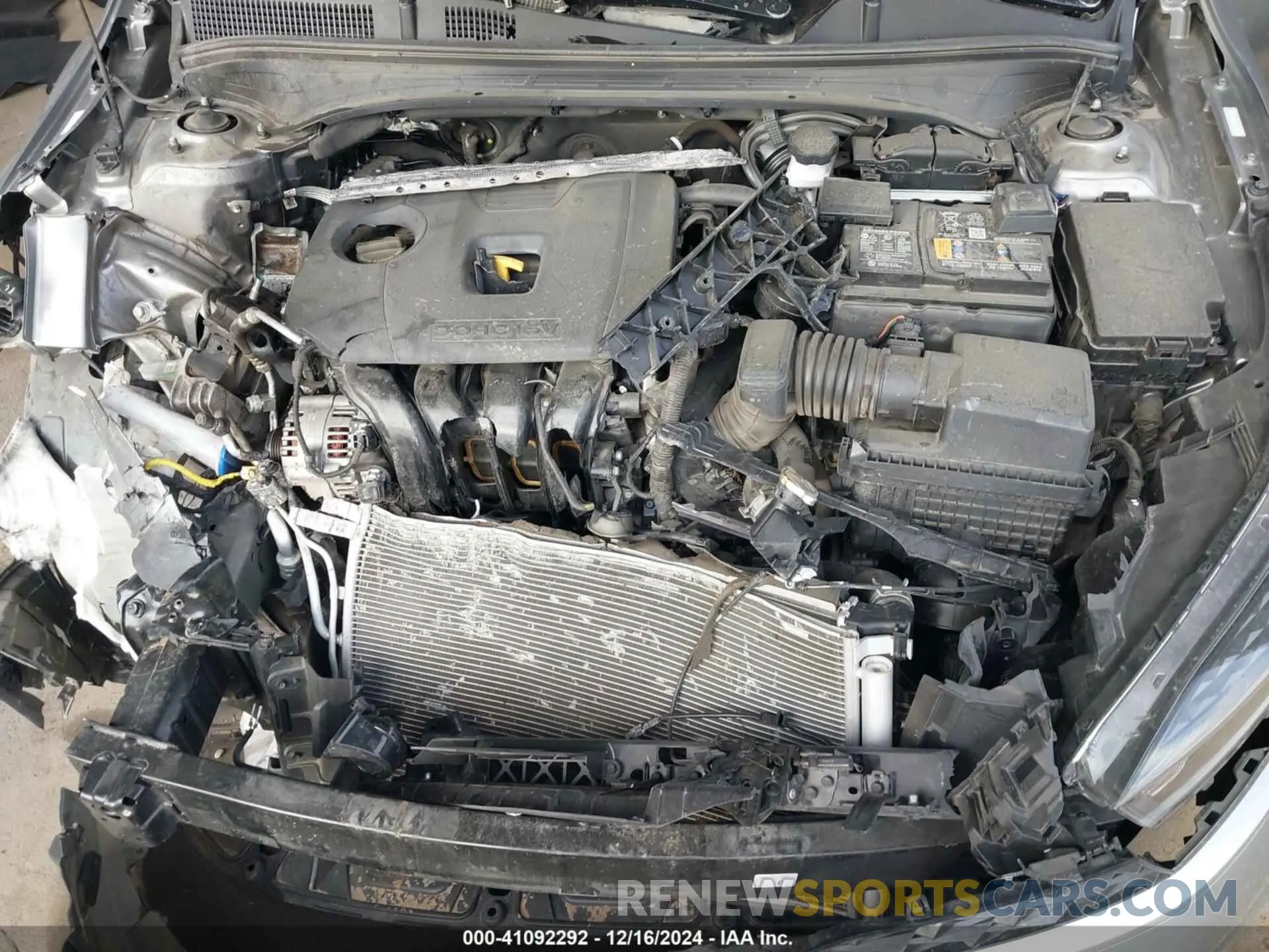 10 Photograph of a damaged car 3KPF24AD9PE640593 KIA FORTE 2023