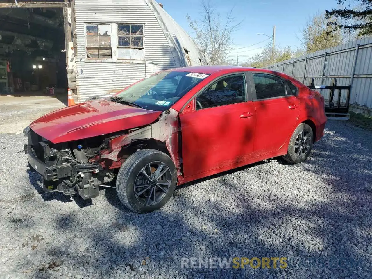 1 Photograph of a damaged car 3KPF24AD9PE640867 KIA FORTE 2023
