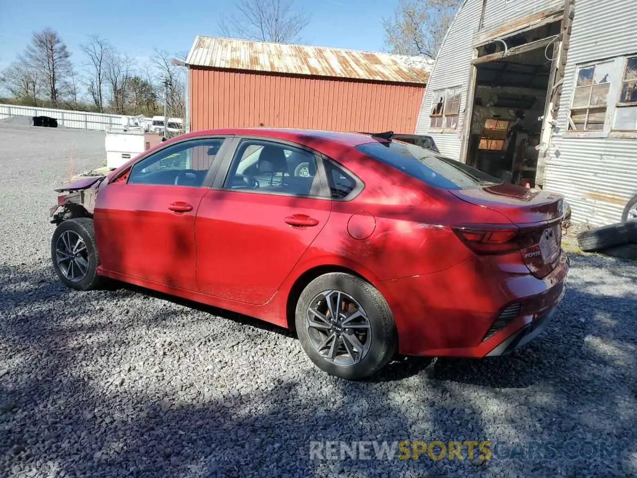 2 Photograph of a damaged car 3KPF24AD9PE640867 KIA FORTE 2023