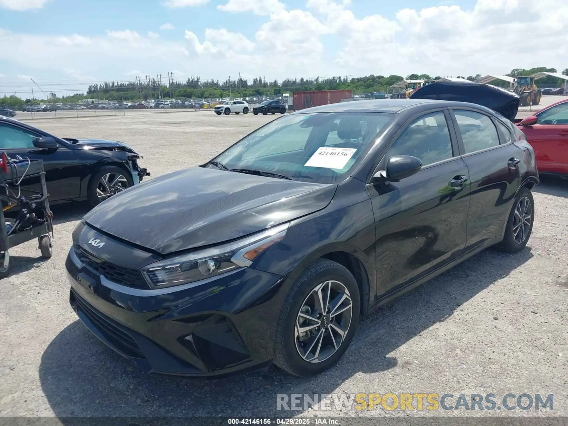 2 Photograph of a damaged car 3KPF24AD9PE643087 KIA FORTE 2023