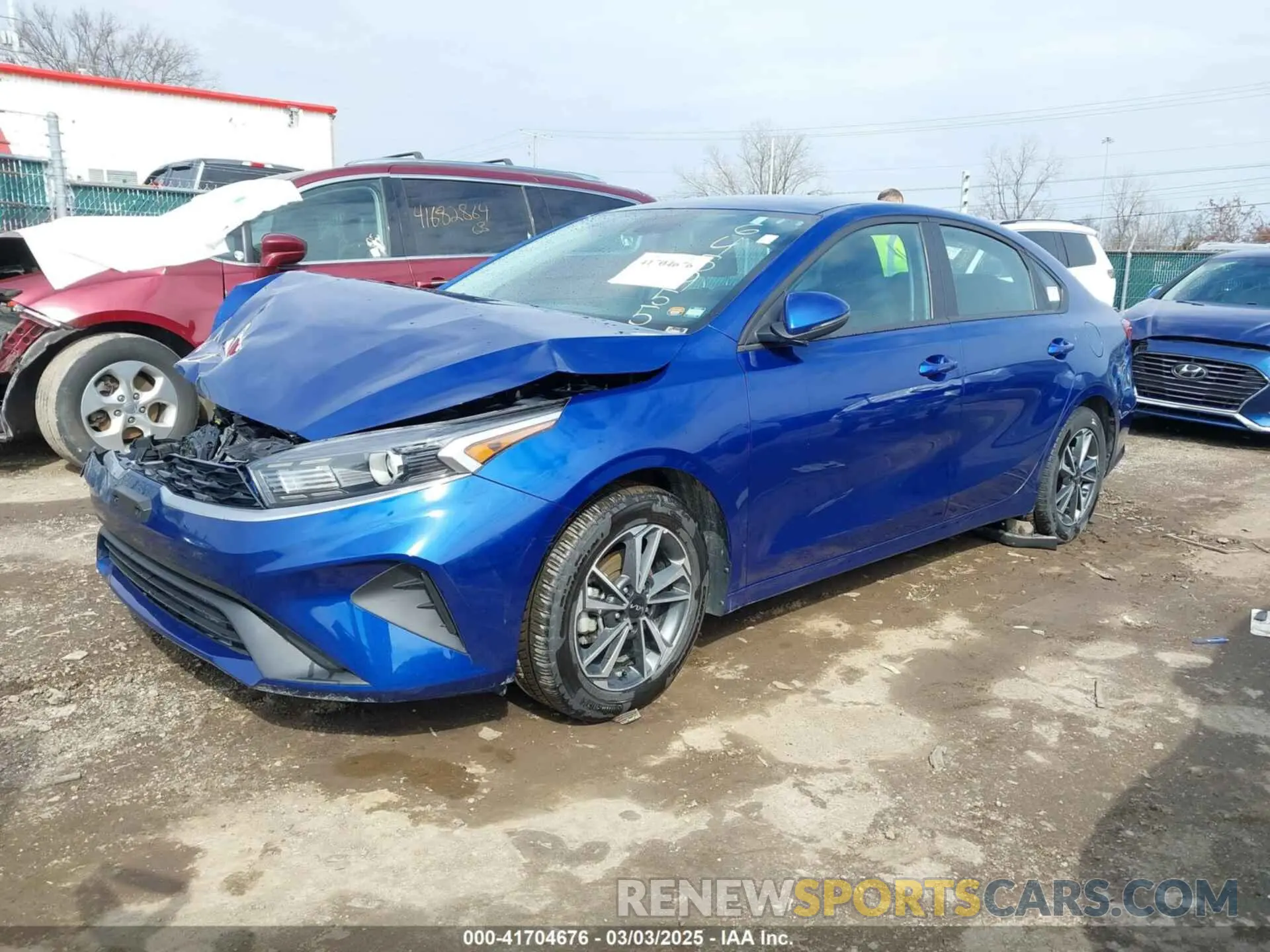 2 Photograph of a damaged car 3KPF24AD9PE645955 KIA FORTE 2023