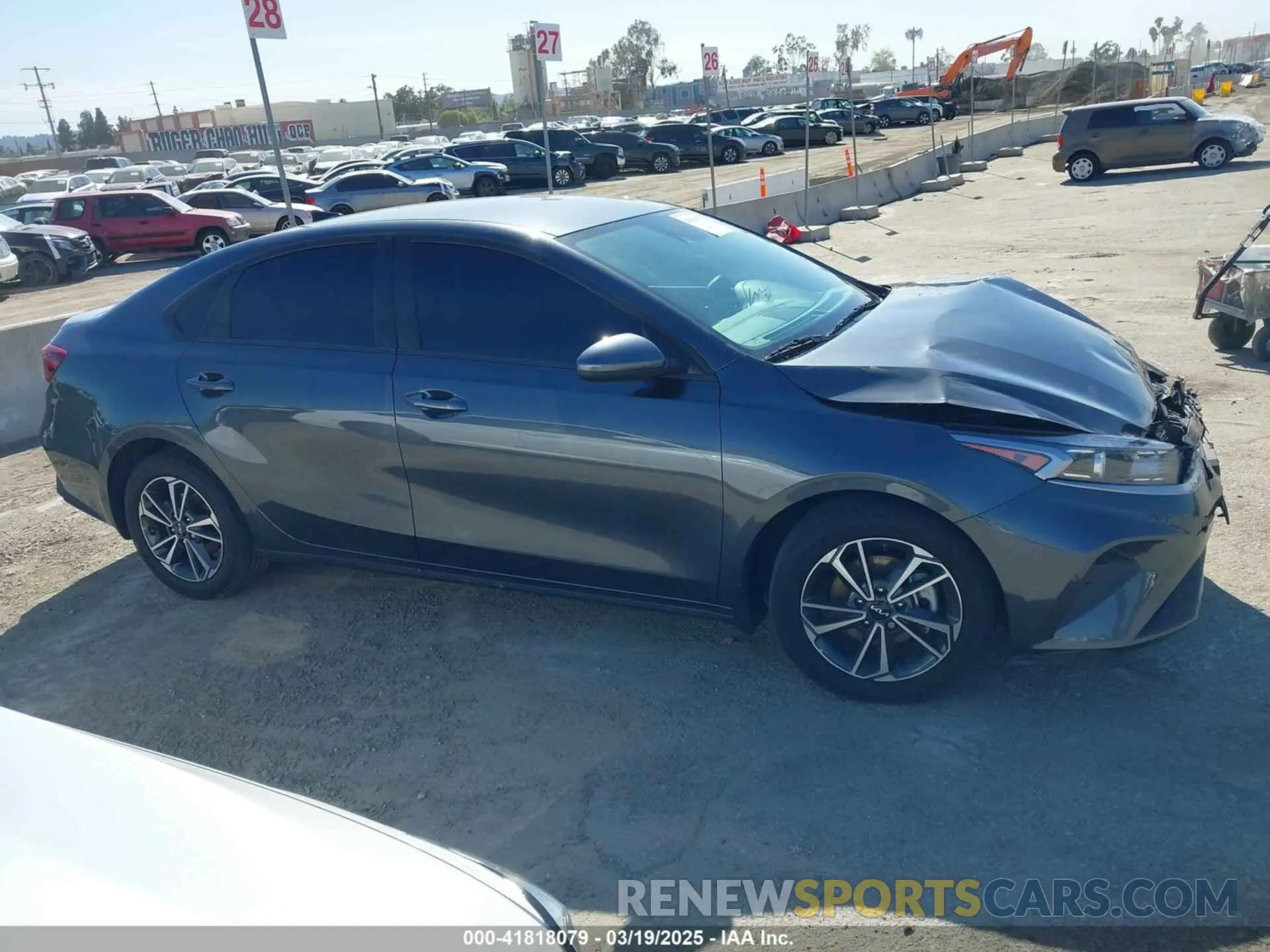 13 Photograph of a damaged car 3KPF24AD9PE652758 KIA FORTE 2023
