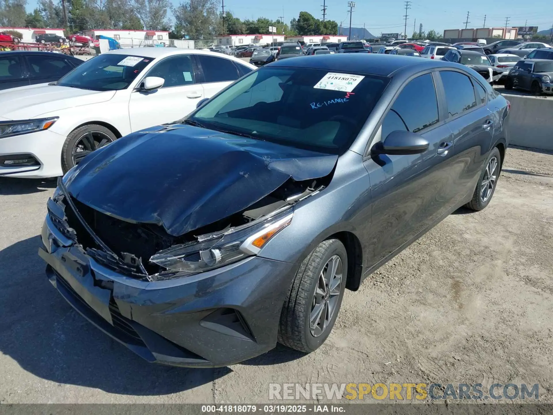 2 Photograph of a damaged car 3KPF24AD9PE652758 KIA FORTE 2023