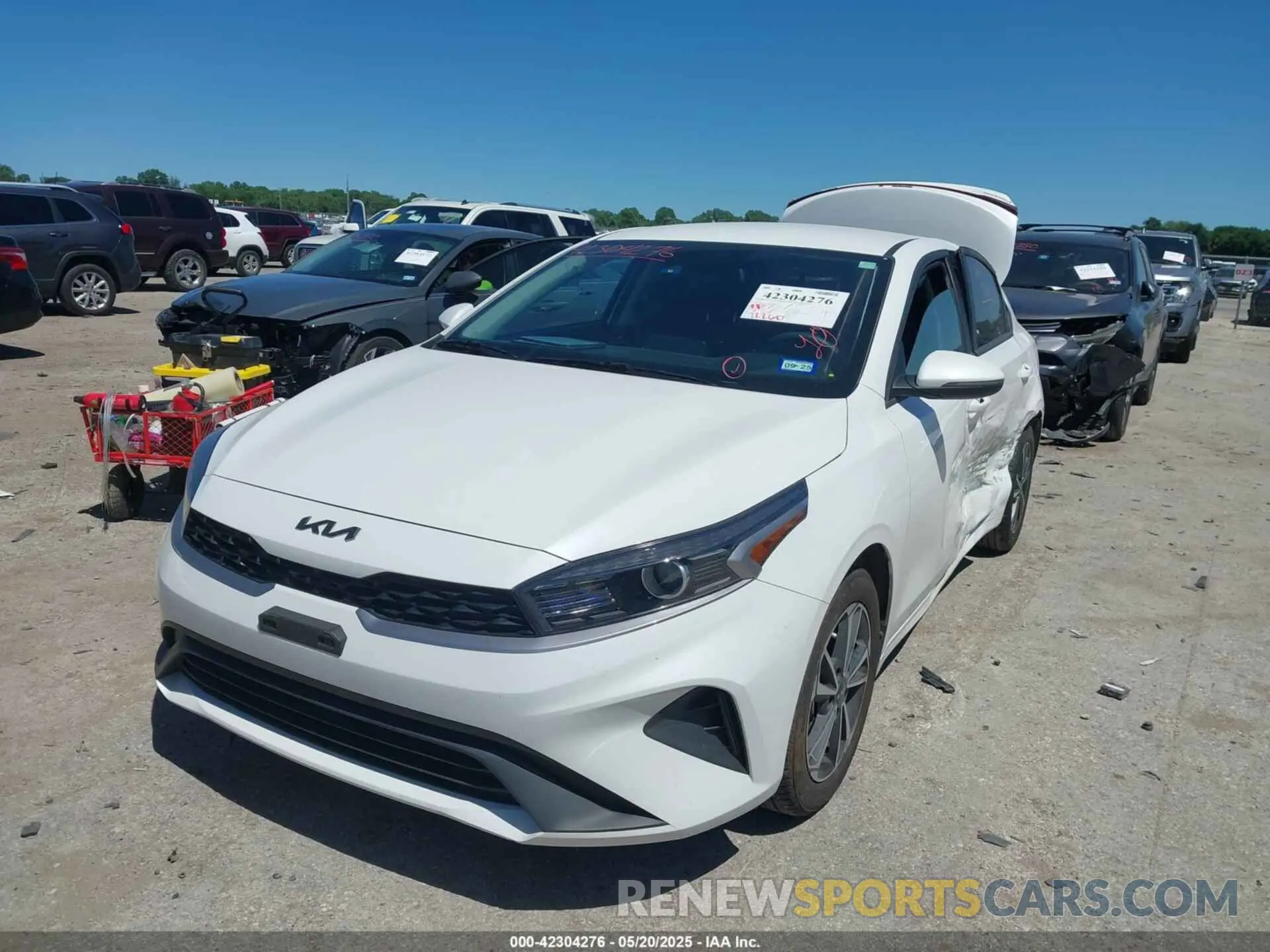 2 Photograph of a damaged car 3KPF24AD9PE655417 KIA FORTE 2023
