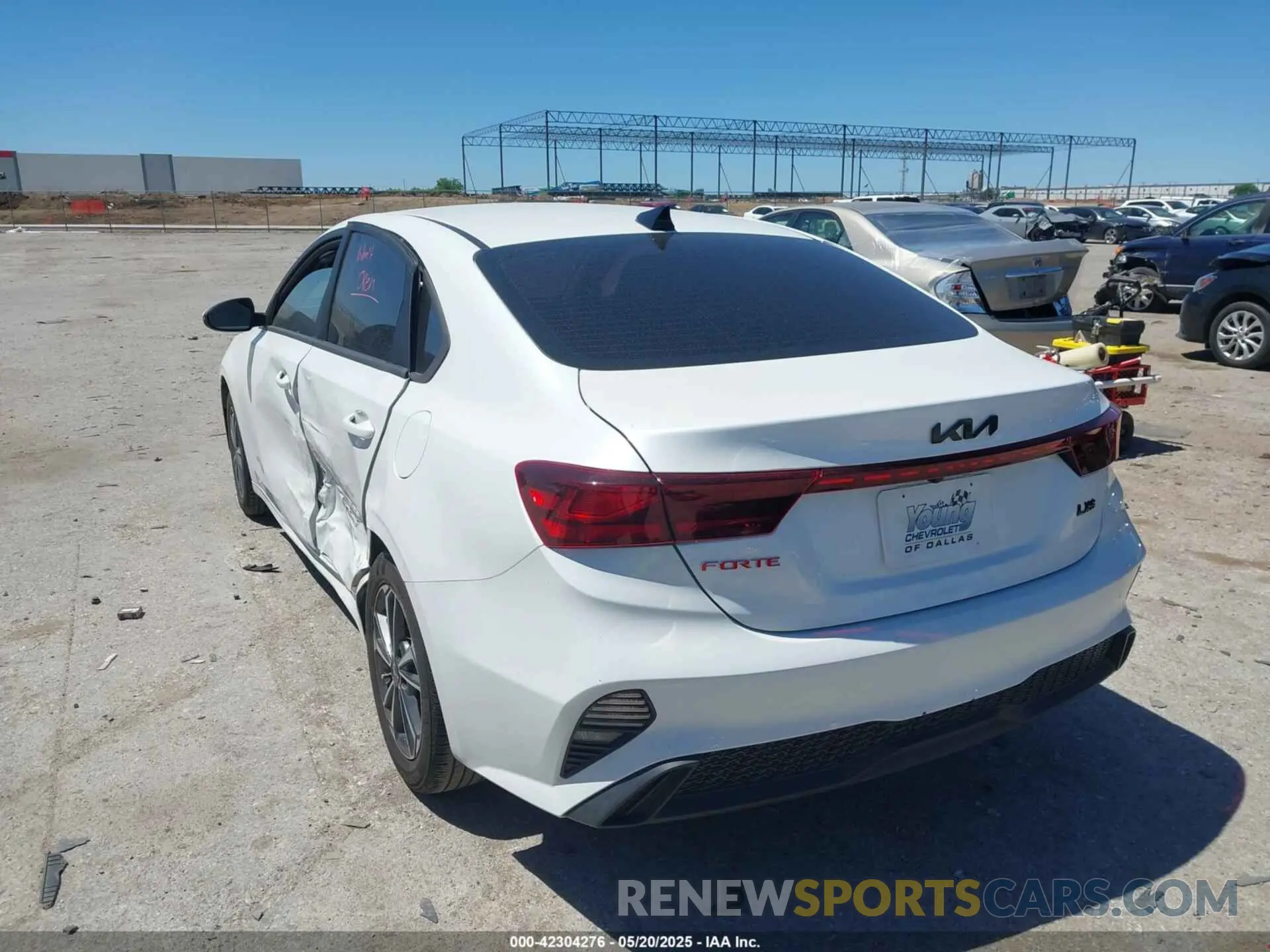 3 Photograph of a damaged car 3KPF24AD9PE655417 KIA FORTE 2023