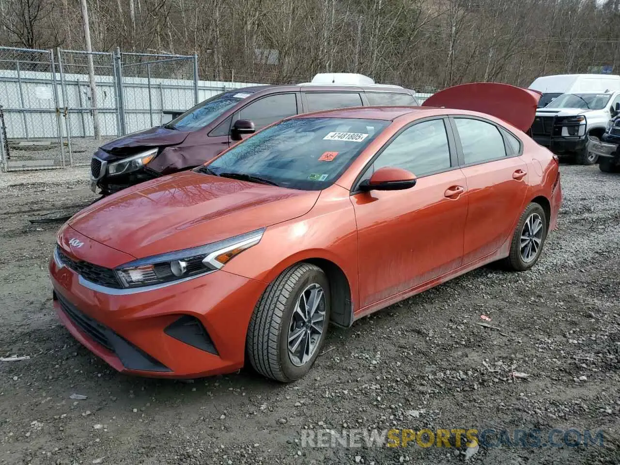 1 Photograph of a damaged car 3KPF24AD9PE658544 KIA FORTE 2023
