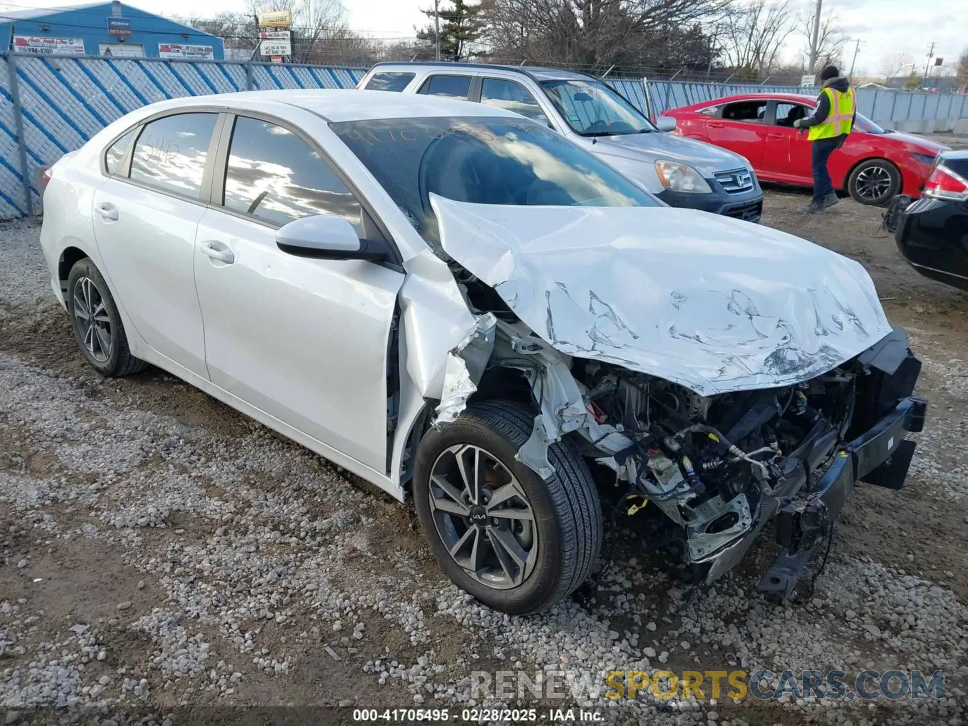 1 Photograph of a damaged car 3KPF24AD9PE685694 KIA FORTE 2023