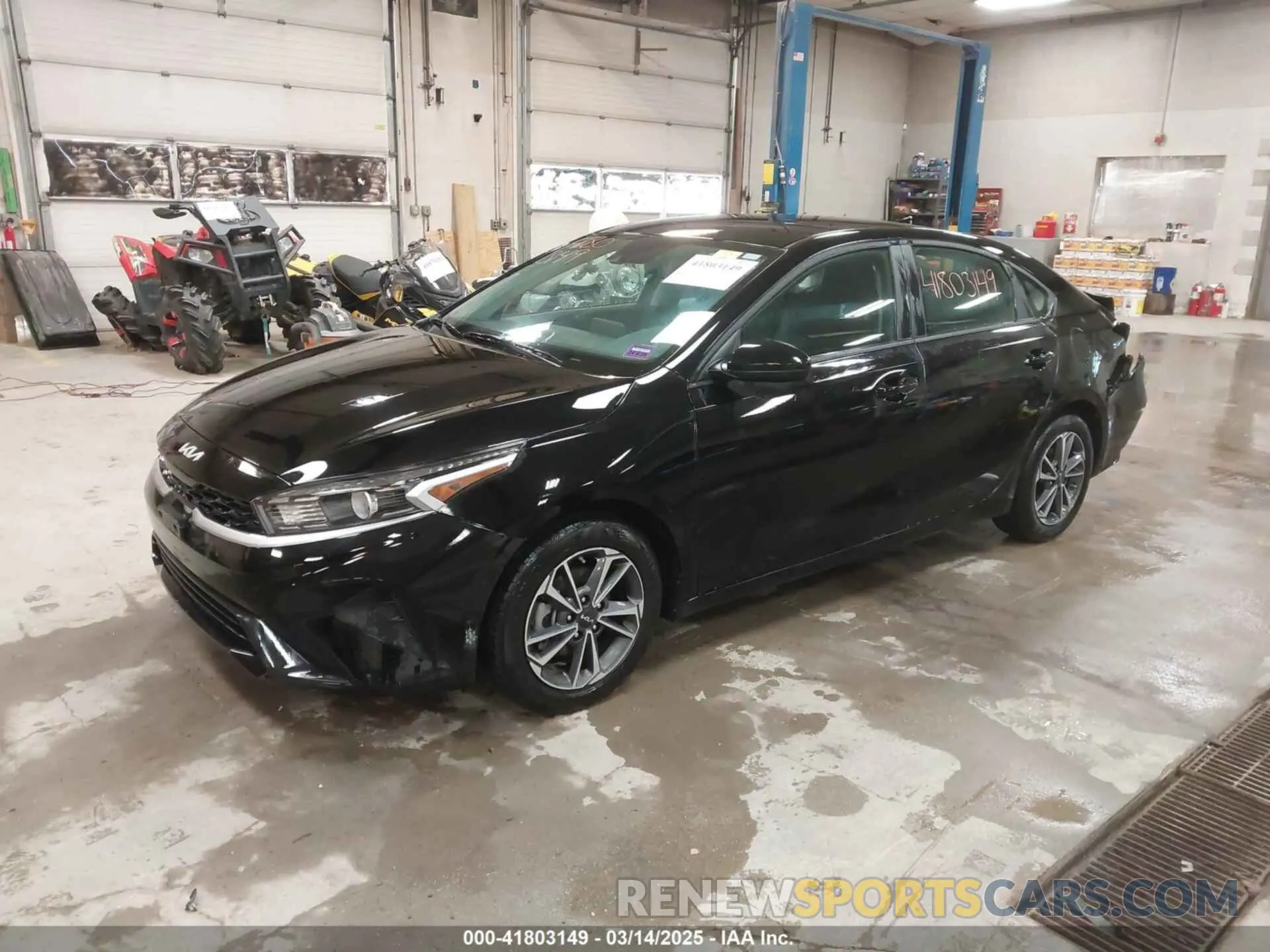 2 Photograph of a damaged car 3KPF24AD9PE692225 KIA FORTE 2023