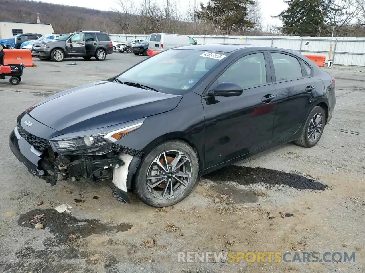 1 Photograph of a damaged car 3KPF24AD9PE692774 KIA FORTE 2023
