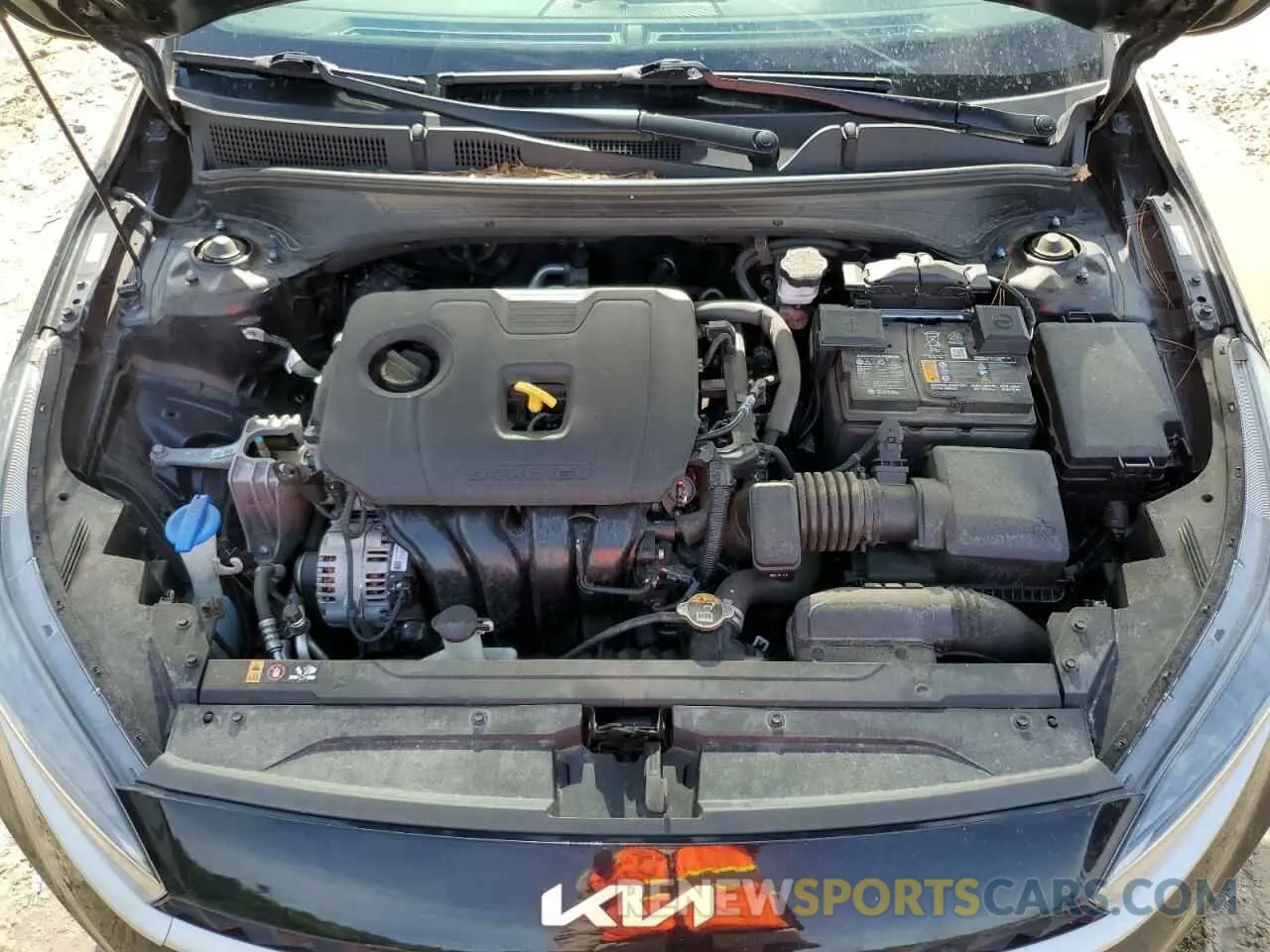 11 Photograph of a damaged car 3KPF24AD9PE694413 KIA FORTE 2023