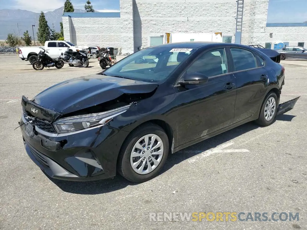1 Photograph of a damaged car 3KPF24ADXPE565810 KIA FORTE 2023