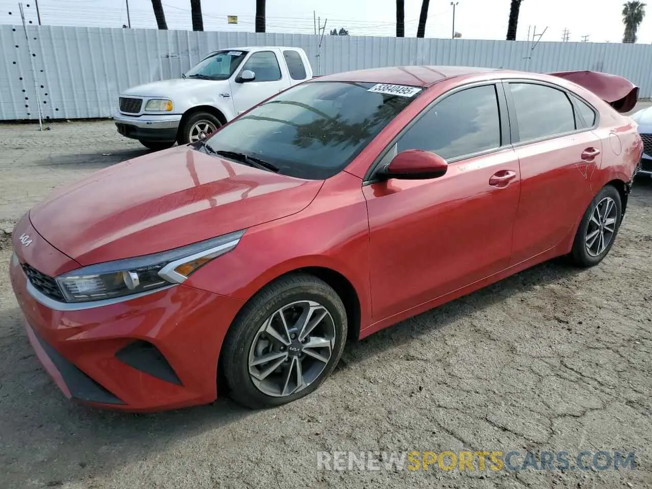 1 Photograph of a damaged car 3KPF24ADXPE571588 KIA FORTE 2023