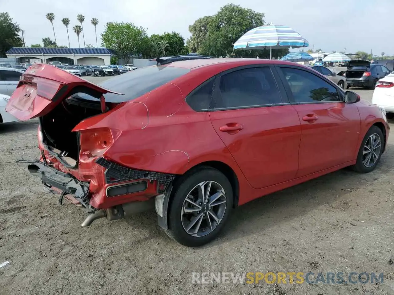 3 Photograph of a damaged car 3KPF24ADXPE571588 KIA FORTE 2023