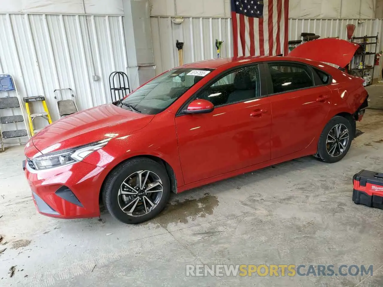 1 Photograph of a damaged car 3KPF24ADXPE648122 KIA FORTE 2023