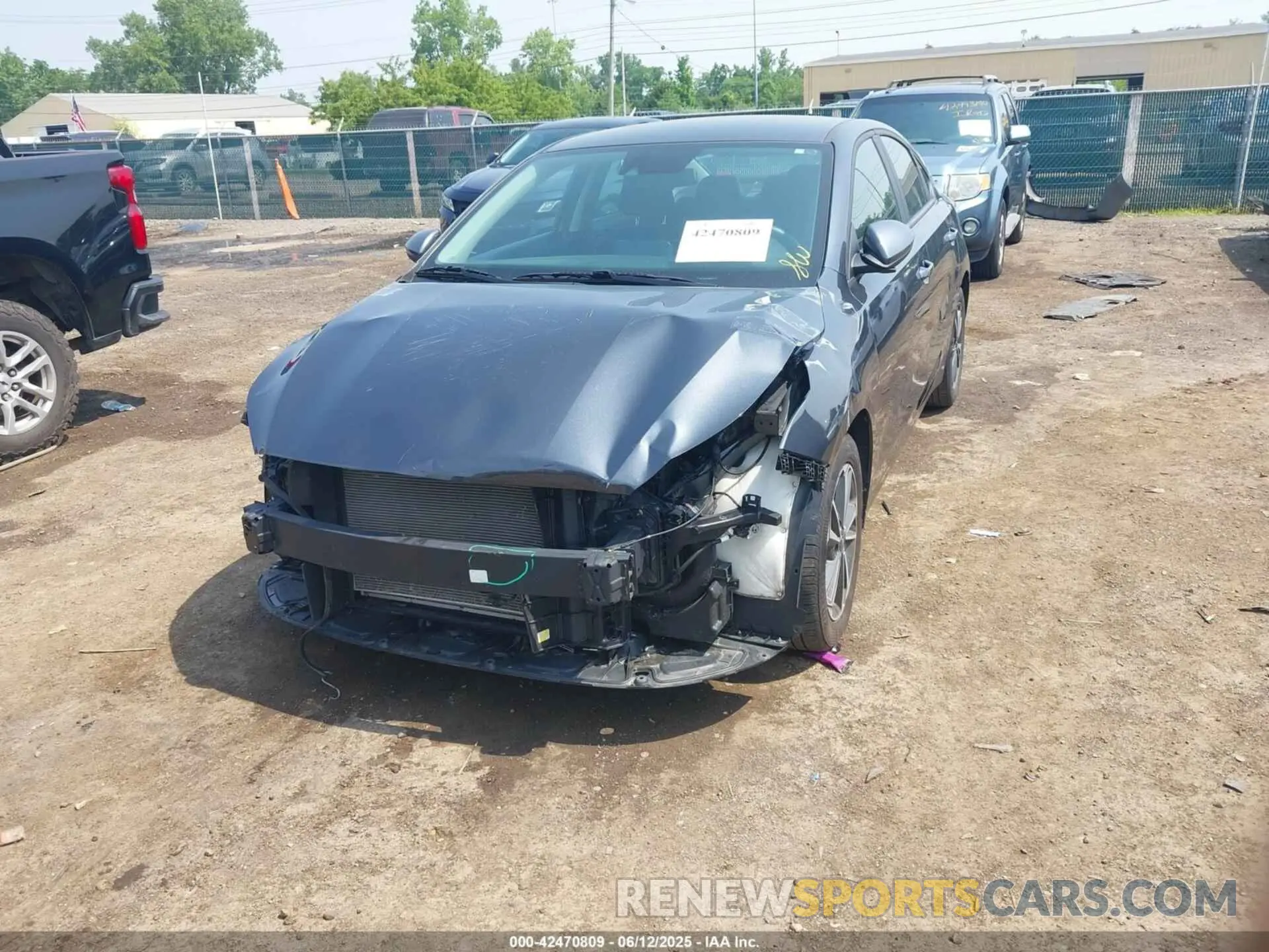 13 Photograph of a damaged car 3KPF24ADXPE649478 KIA FORTE 2023