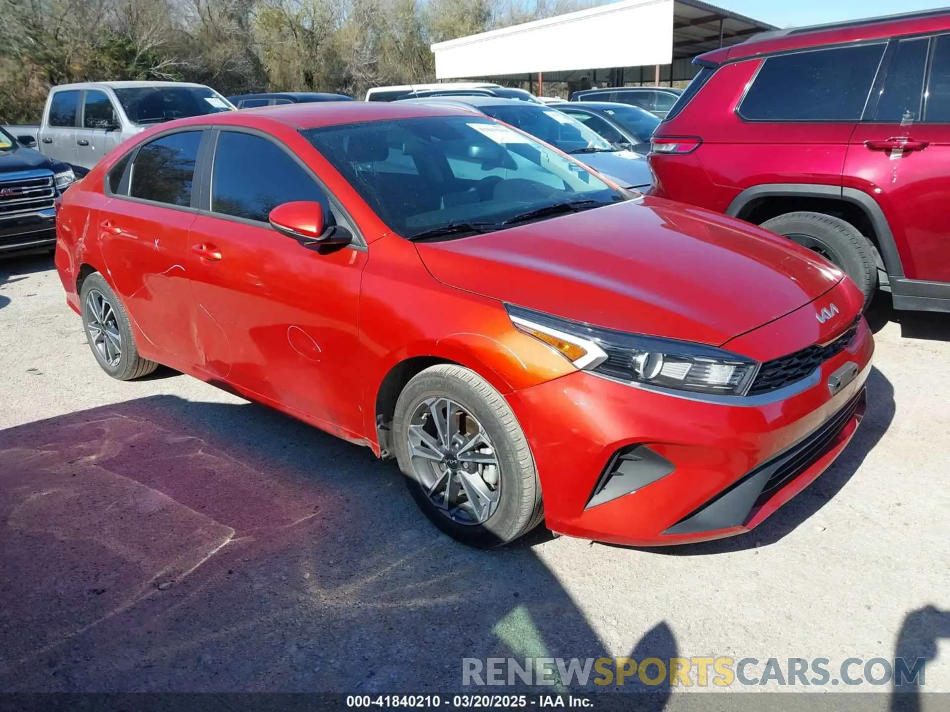1 Photograph of a damaged car 3KPF24ADXPE670668 KIA FORTE 2023