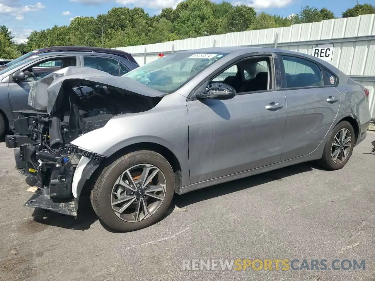1 Photograph of a damaged car 3KPF24ADXPE674087 KIA FORTE 2023