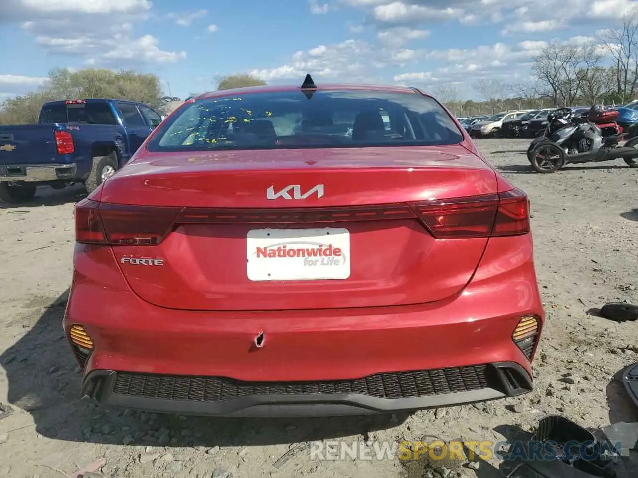 6 Photograph of a damaged car 3KPF24ADXPE678592 KIA FORTE 2023