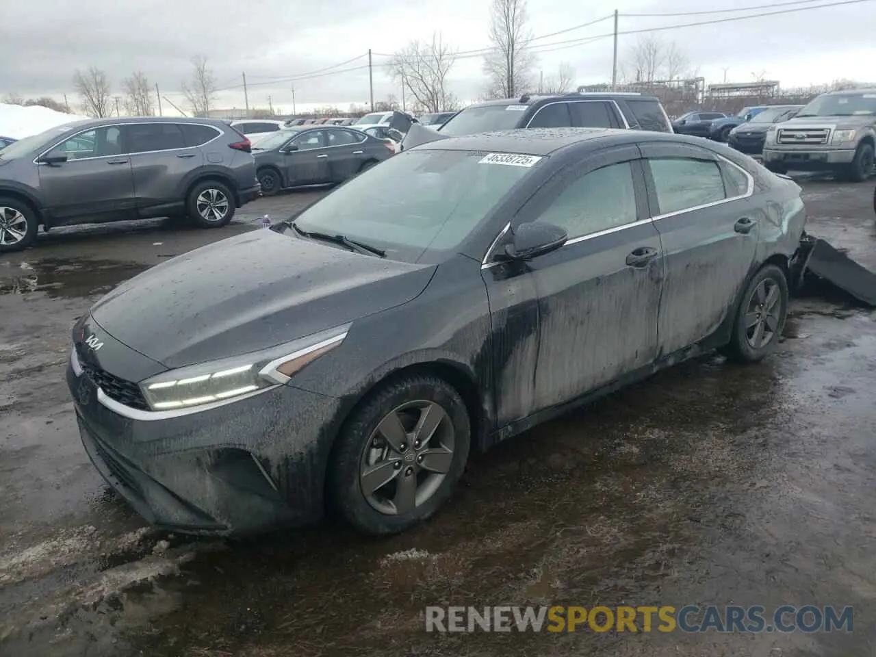1 Photograph of a damaged car 3KPF34AD5PE627997 KIA FORTE 2023