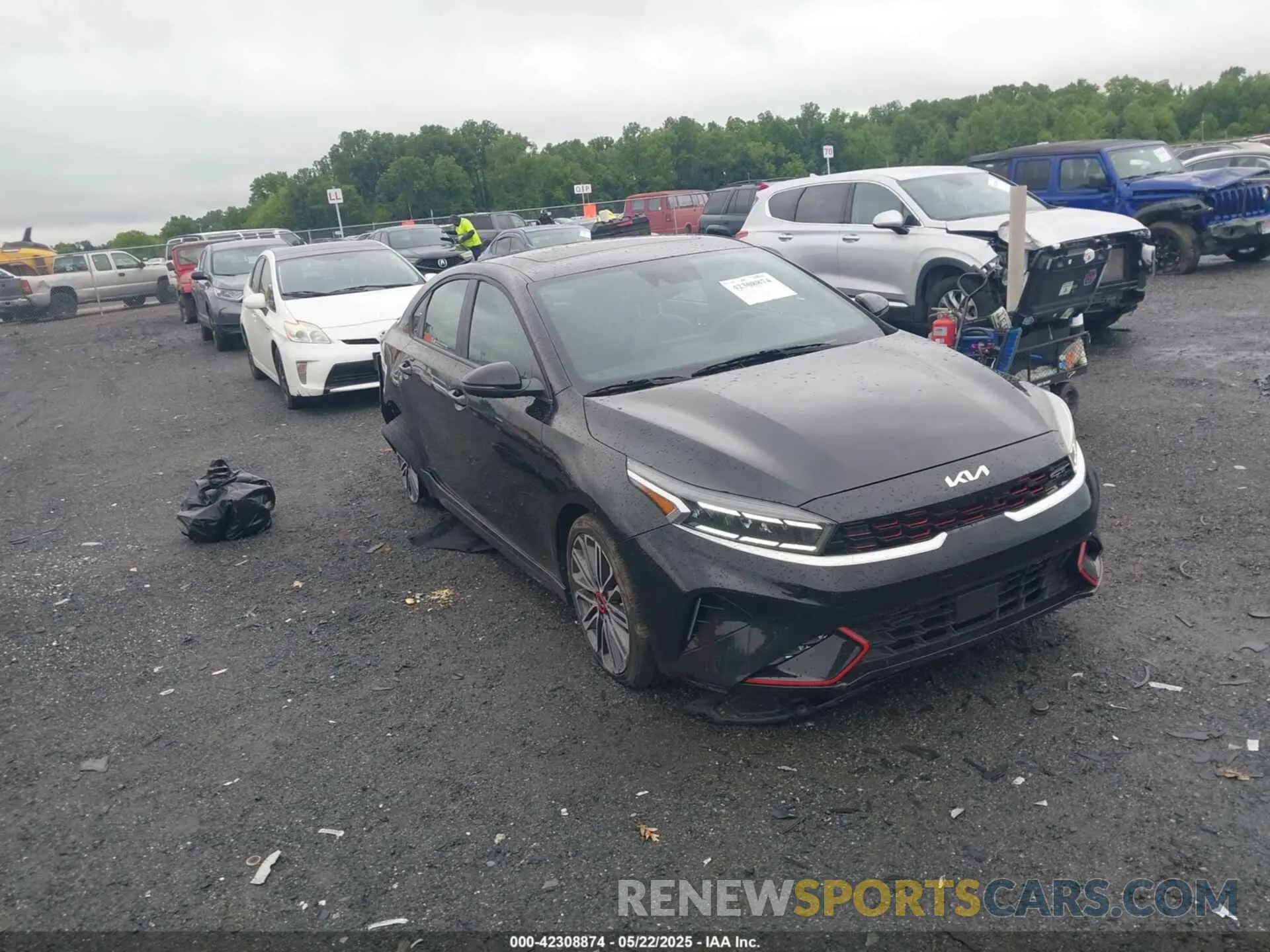 1 Photograph of a damaged car 3KPF44AC0PE518867 KIA FORTE 2023