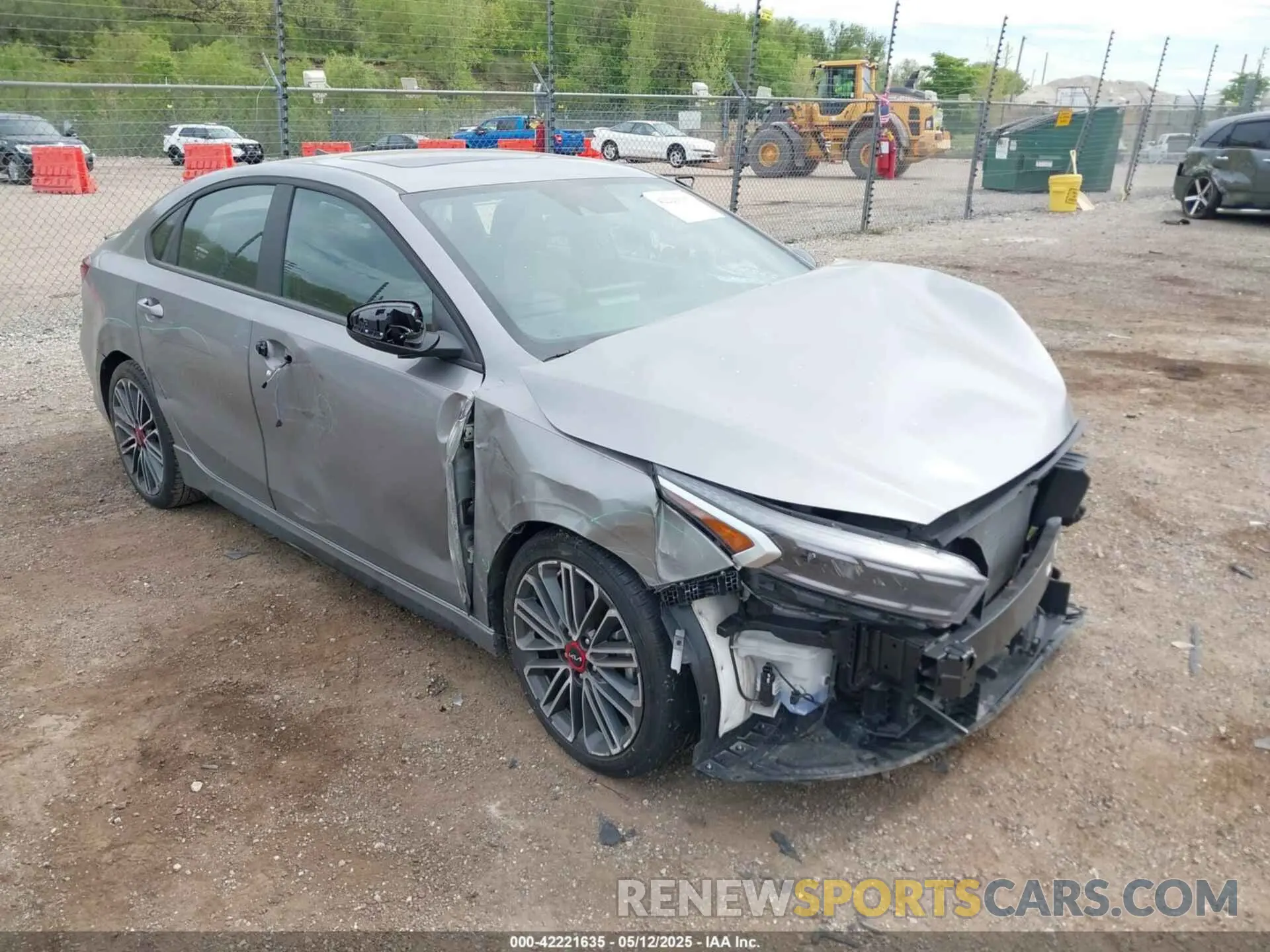 1 Photograph of a damaged car 3KPF44AC0PE603417 KIA FORTE 2023