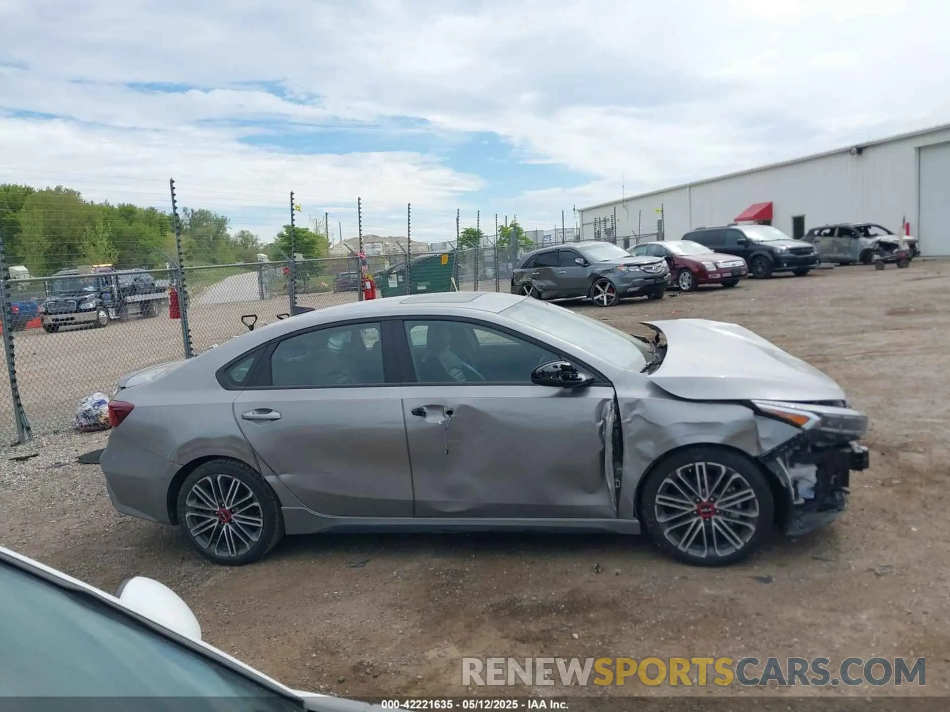 13 Photograph of a damaged car 3KPF44AC0PE603417 KIA FORTE 2023