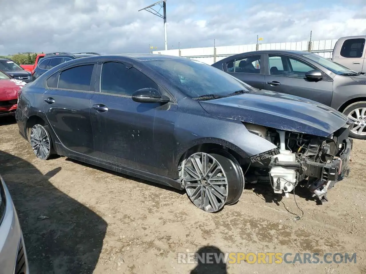 4 Photograph of a damaged car 3KPF44AC0PE620542 KIA FORTE 2023