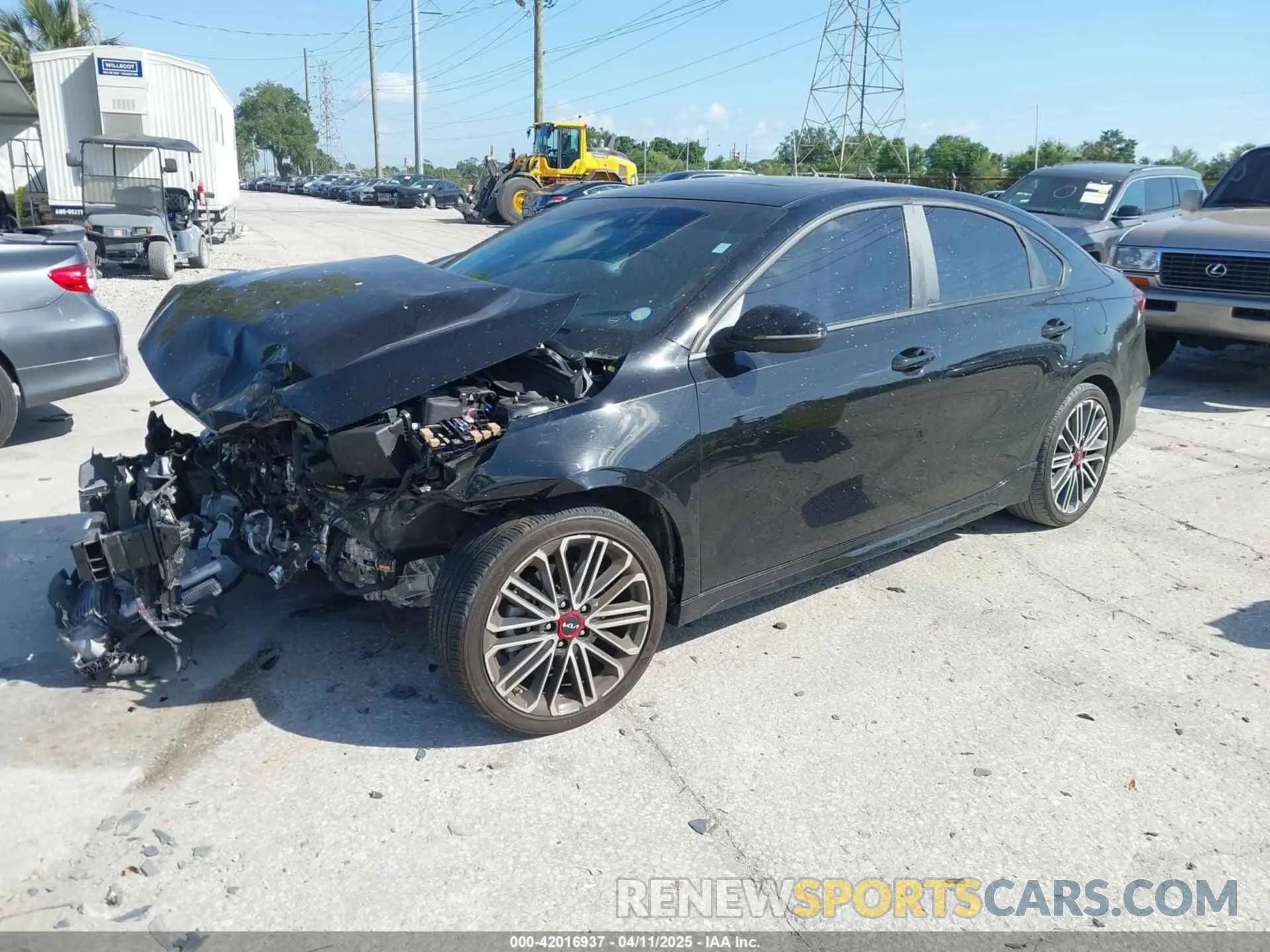 2 Photograph of a damaged car 3KPF44AC0PE678151 KIA FORTE 2023