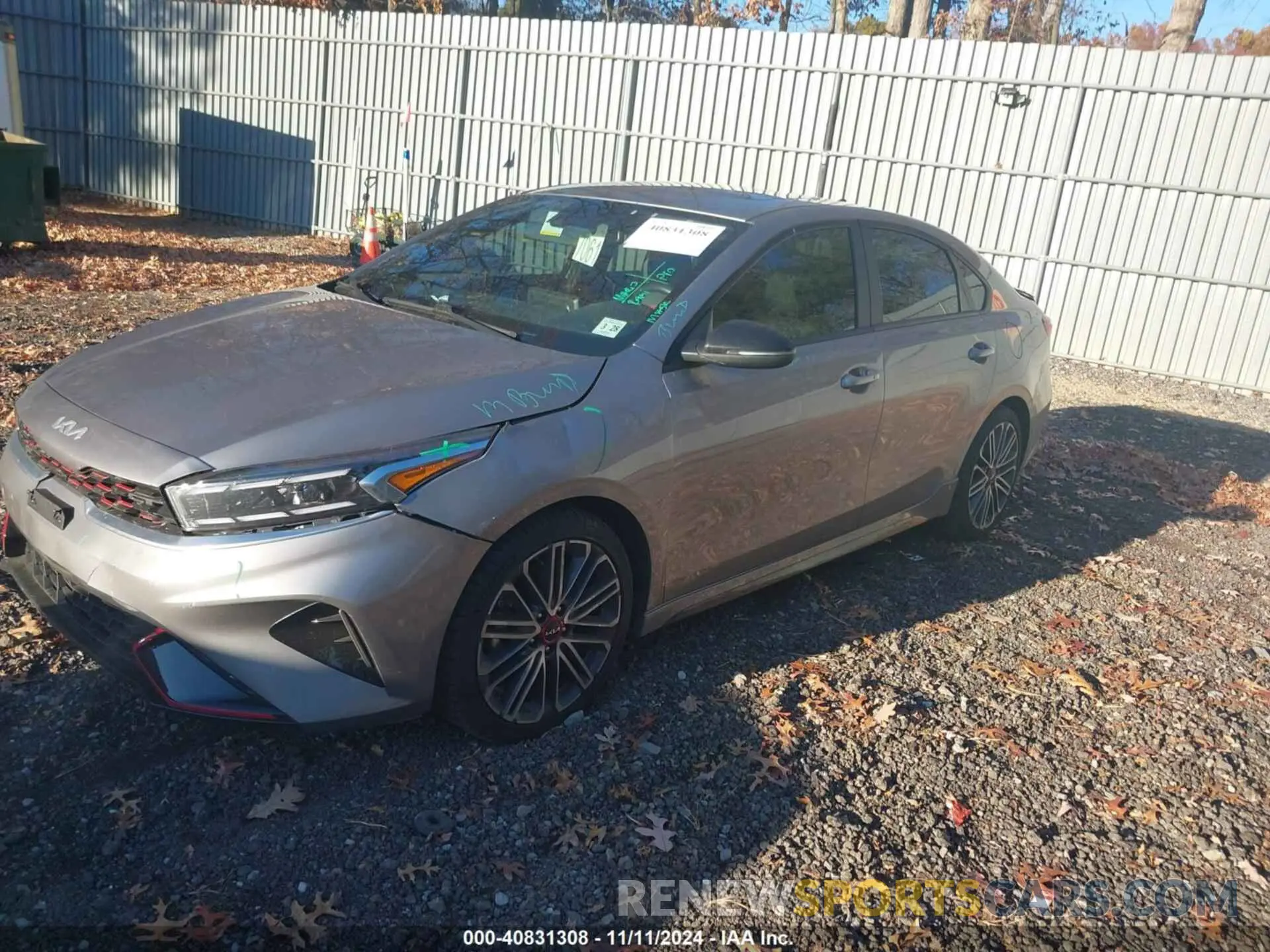 2 Photograph of a damaged car 3KPF44AC1PE531787 KIA FORTE 2023