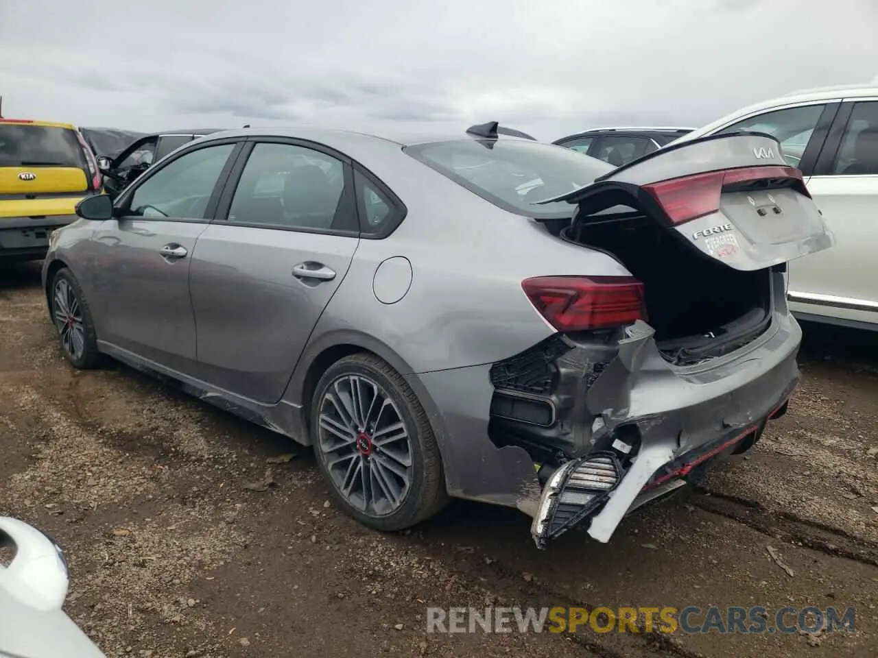 2 Photograph of a damaged car 3KPF44AC1PE591391 KIA FORTE 2023