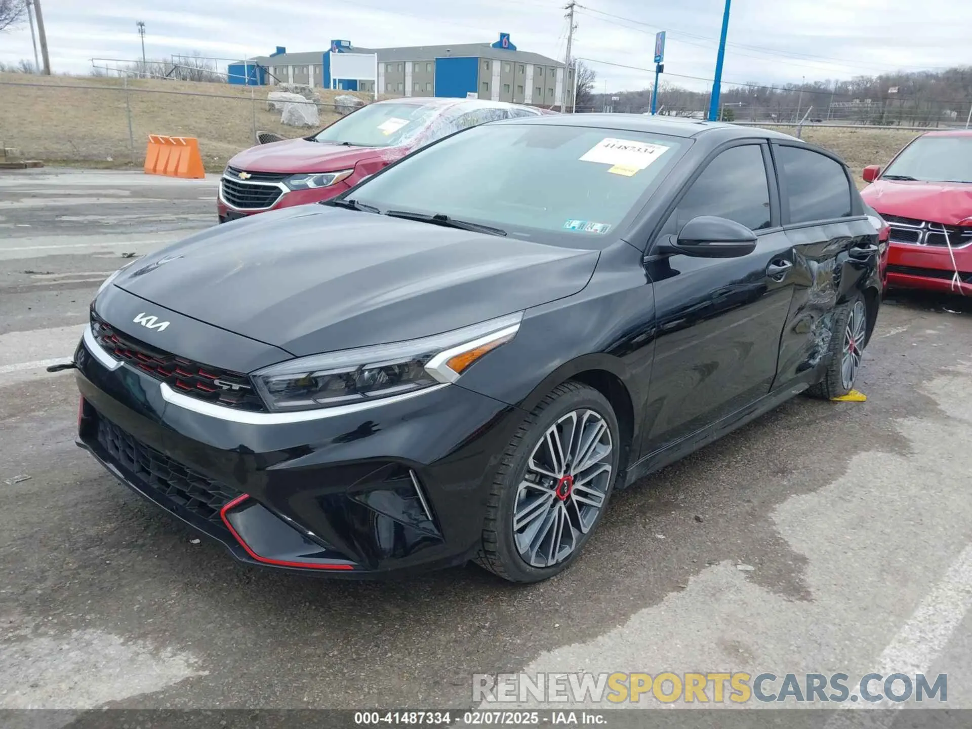 2 Photograph of a damaged car 3KPF44AC1PE677400 KIA FORTE 2023