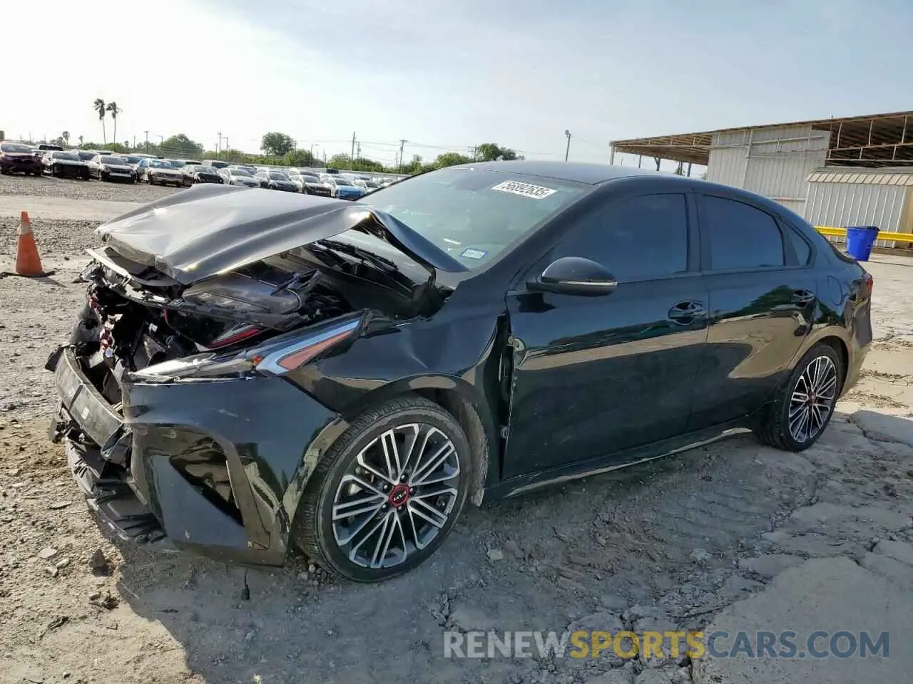 1 Photograph of a damaged car 3KPF44AC1PE680829 KIA FORTE 2023