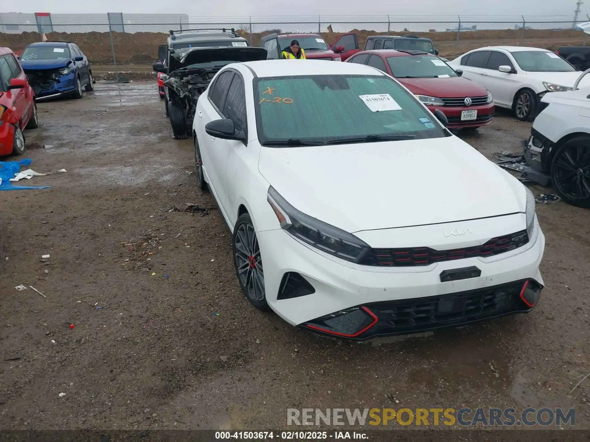 1 Photograph of a damaged car 3KPF44AC2PE589830 KIA FORTE 2023