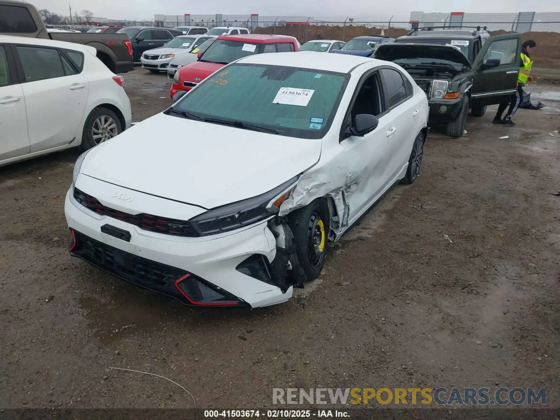 2 Photograph of a damaged car 3KPF44AC2PE589830 KIA FORTE 2023