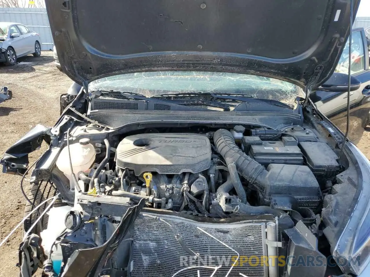 12 Photograph of a damaged car 3KPF44AC2PE596616 KIA FORTE 2023