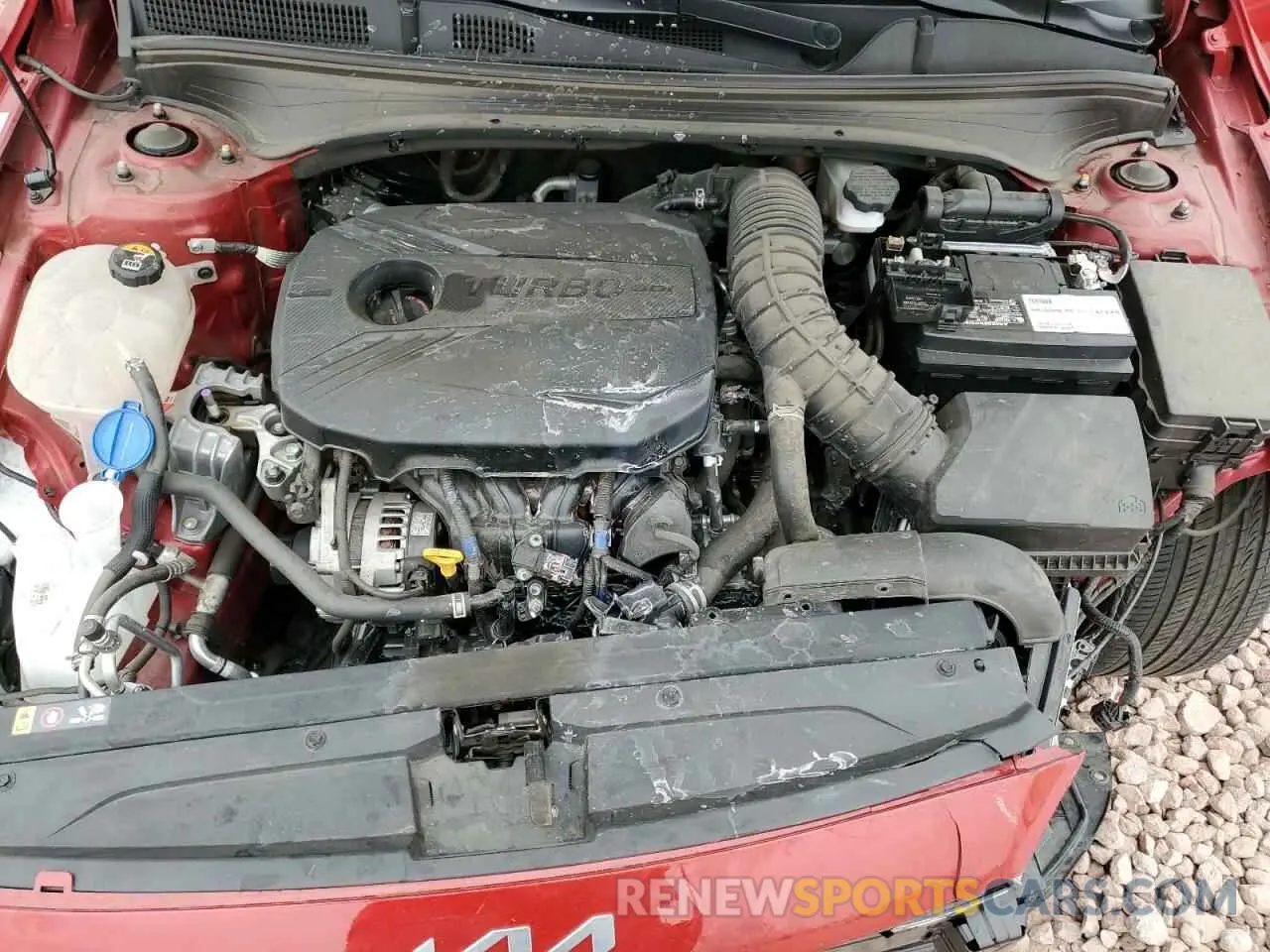 13 Photograph of a damaged car 3KPF44AC2PE598768 KIA FORTE 2023