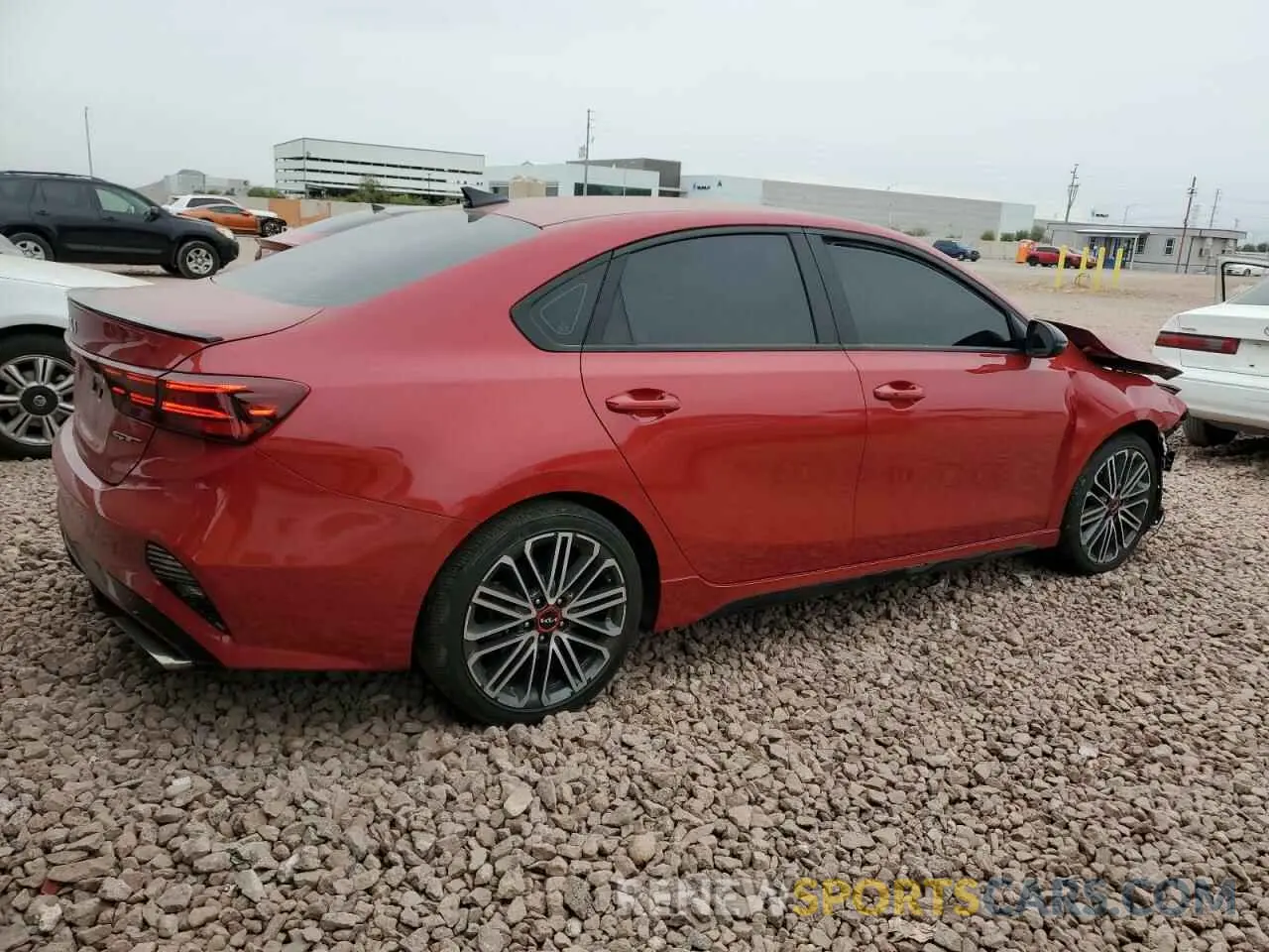 3 Photograph of a damaged car 3KPF44AC2PE598768 KIA FORTE 2023