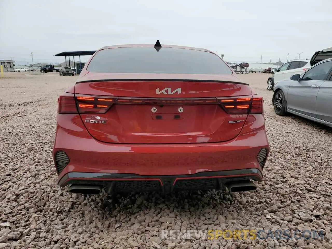 6 Photograph of a damaged car 3KPF44AC2PE598768 KIA FORTE 2023