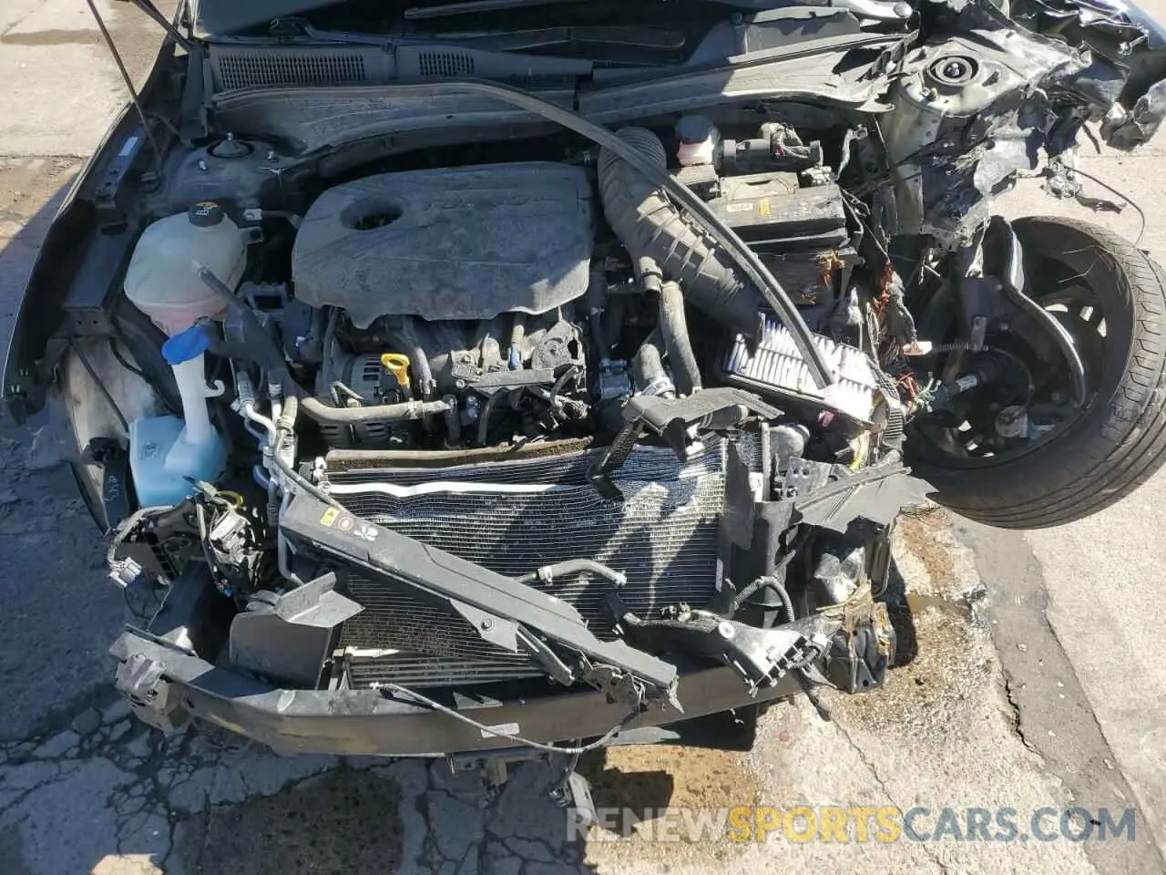 11 Photograph of a damaged car 3KPF44AC3PE518281 KIA FORTE 2023