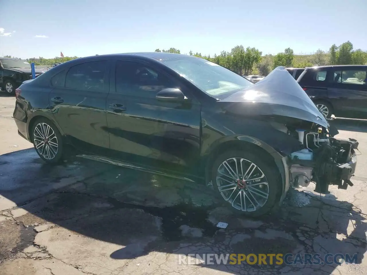 4 Photograph of a damaged car 3KPF44AC3PE518281 KIA FORTE 2023