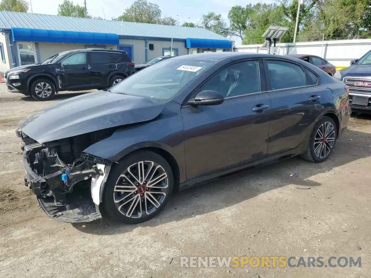1 Photograph of a damaged car 3KPF44AC3PE581171 KIA FORTE 2023
