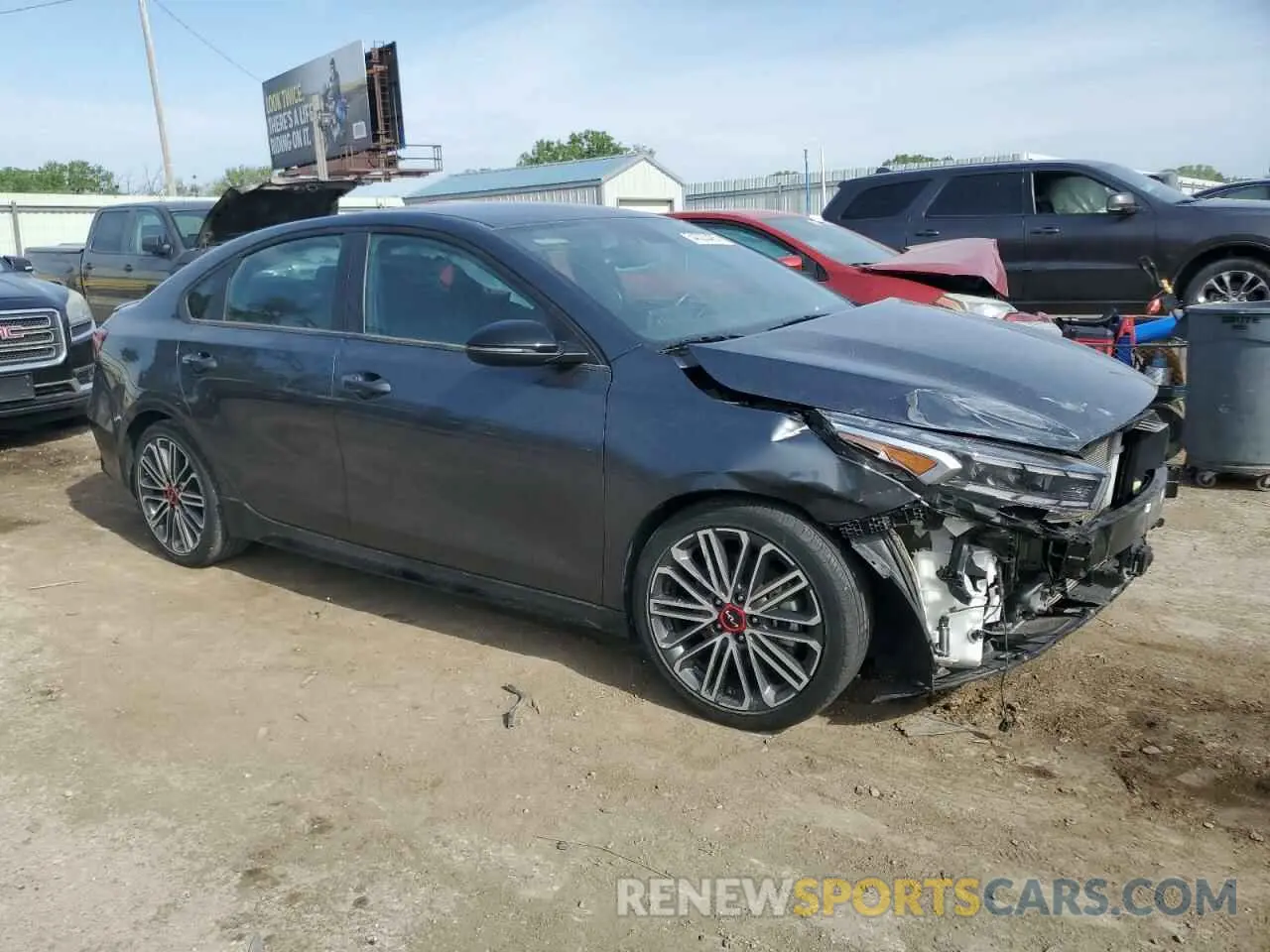 4 Photograph of a damaged car 3KPF44AC3PE581171 KIA FORTE 2023