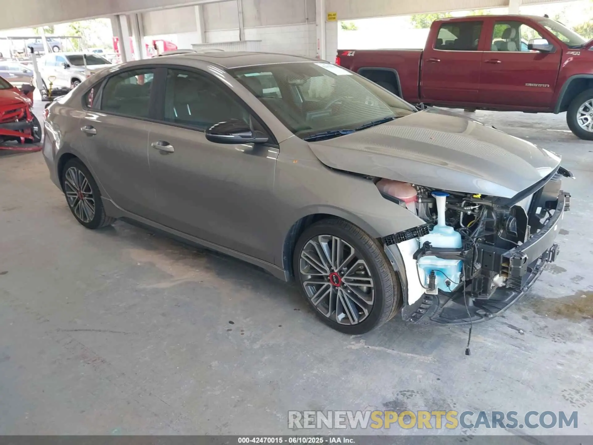 1 Photograph of a damaged car 3KPF44AC3PE590095 KIA FORTE 2023