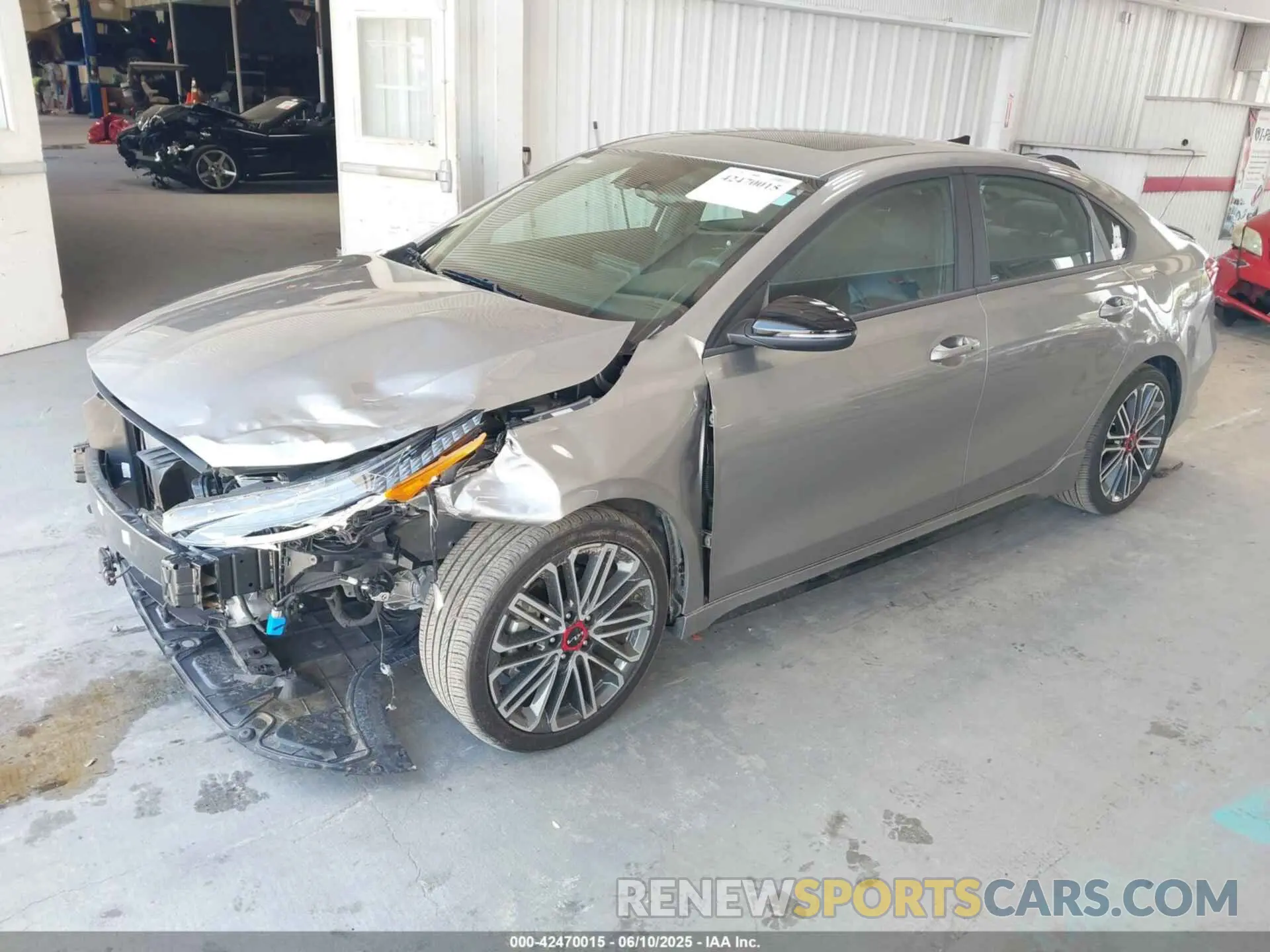 2 Photograph of a damaged car 3KPF44AC3PE590095 KIA FORTE 2023