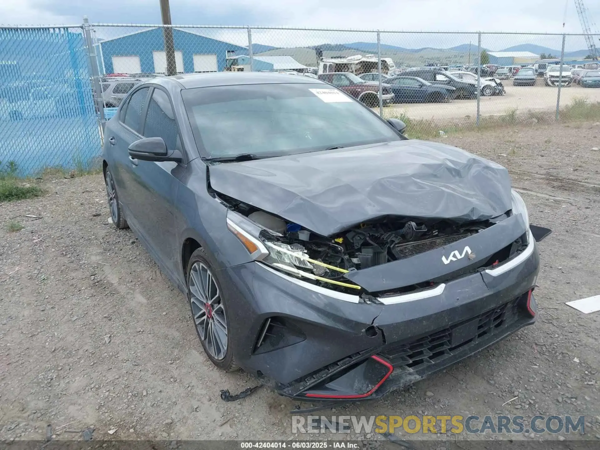 6 Photograph of a damaged car 3KPF44AC3PE620602 KIA FORTE 2023