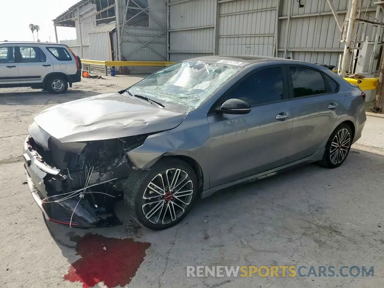 1 Photograph of a damaged car 3KPF44AC3PE642213 KIA FORTE 2023