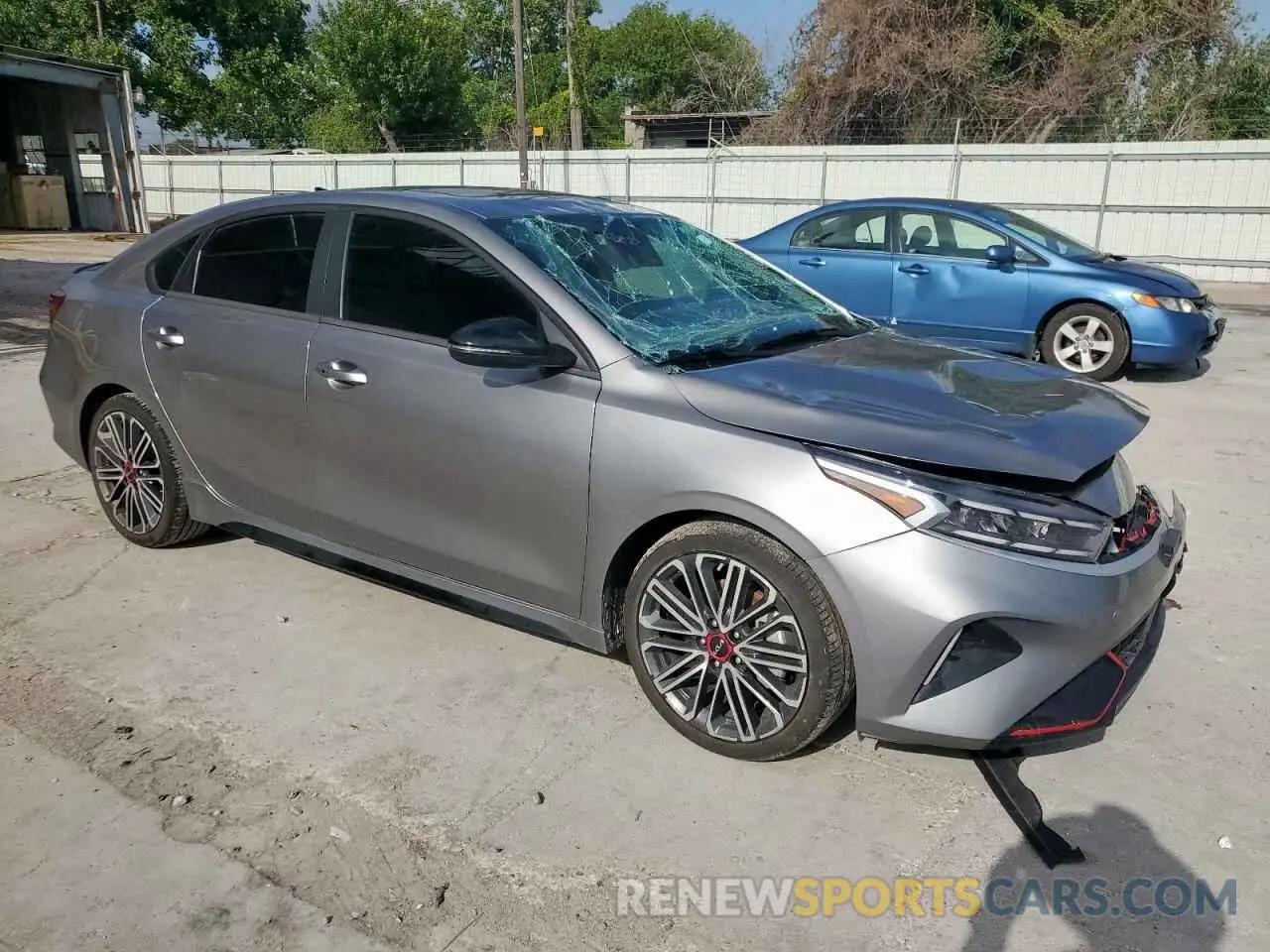 4 Photograph of a damaged car 3KPF44AC3PE642213 KIA FORTE 2023