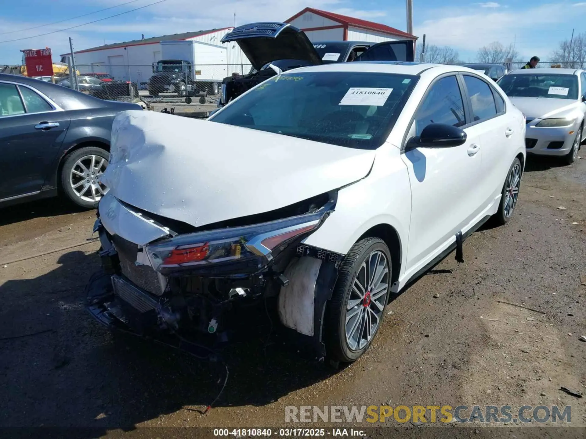 2 Photograph of a damaged car 3KPF44AC4PE540371 KIA FORTE 2023
