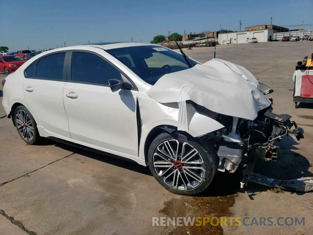 4 Photograph of a damaged car 3KPF44AC4PE575170 KIA FORTE 2023